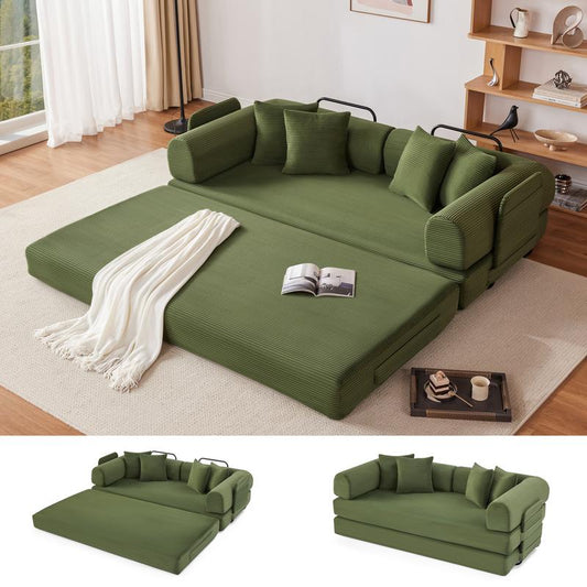 5-in-1 Convertible Sleeper Sofa